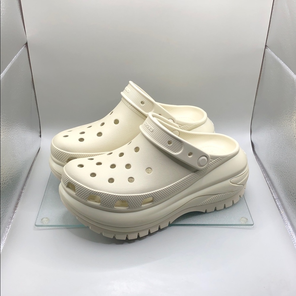 Crocs Bone Mega Crush Platform Rubber Clogs sz 8 New without Box